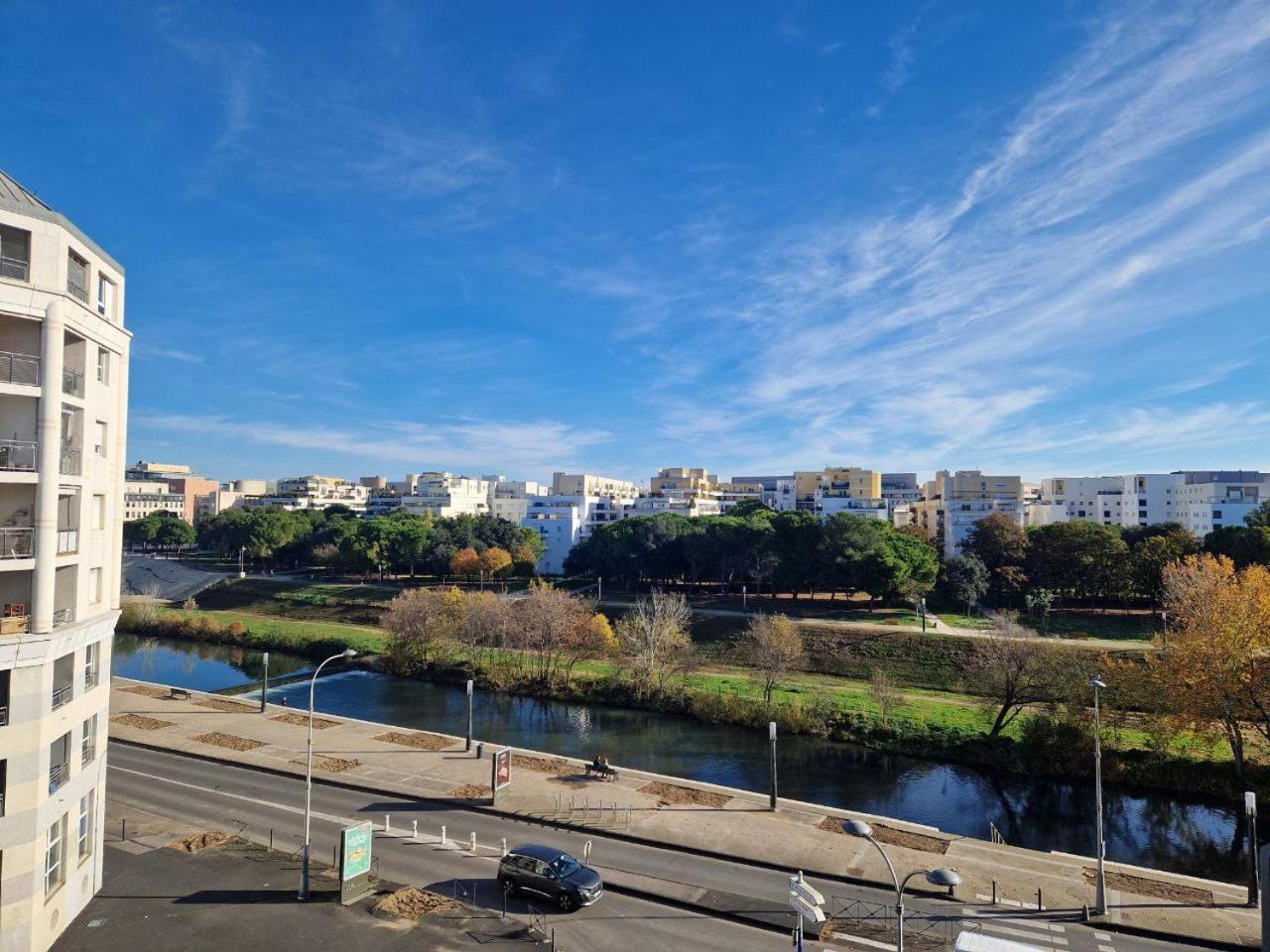 Appartement Avec Vue Sur Le Lez Montpellier Esterno foto